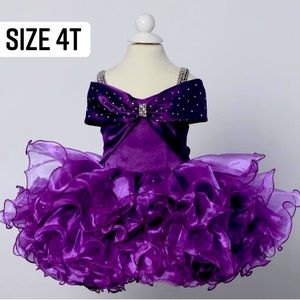 Sugar Kayne Cupcake Pageant Gown size 4T